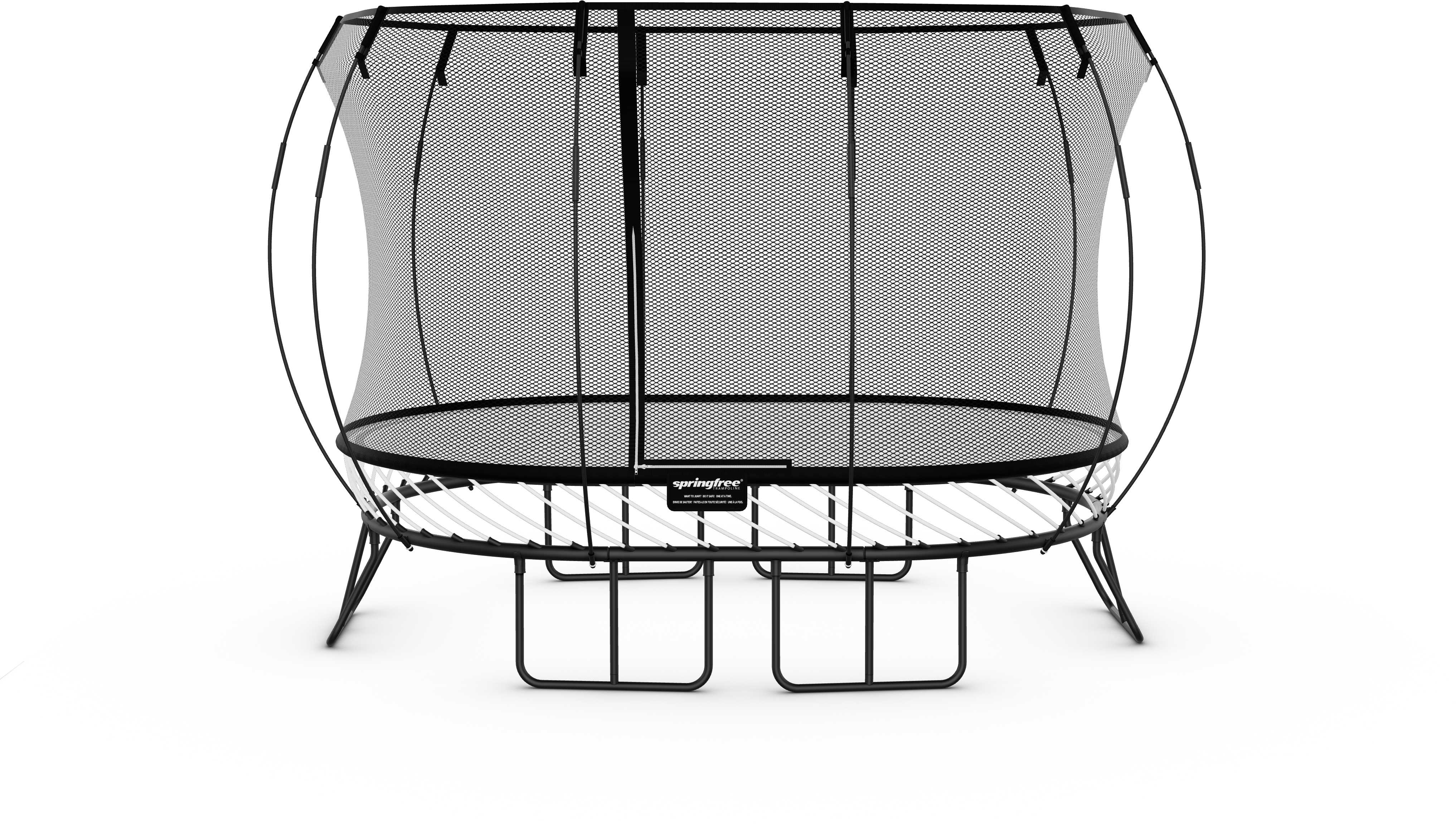 Springfree x 11' Oval Trampoline with - Play N' Learn